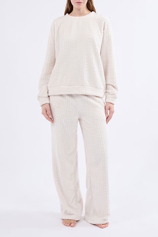 Velours Sweater Matilda - Ecru