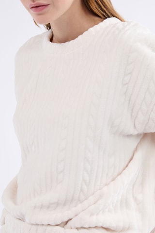Velours Sweater Matilda - Ecru