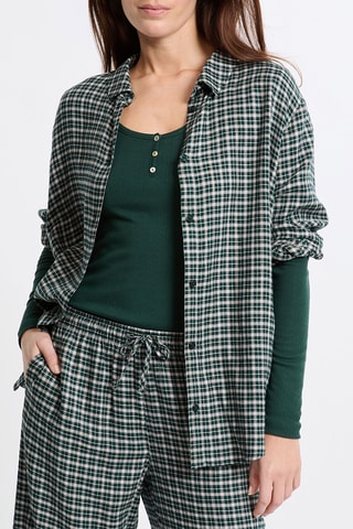 Chemise de pyjama Fiorex - Vert