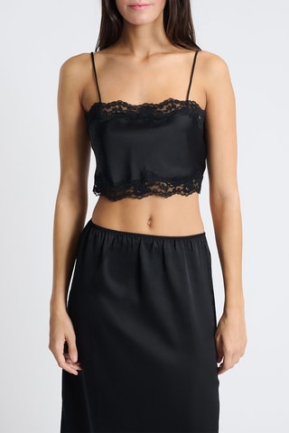 Crop top Revelation - Noir