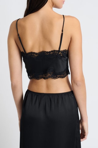 Crop top Revelation - Noir