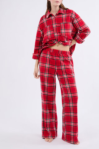 Pyjamabroek Monica - Rood