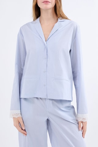 Chemise de pyjama Lyza - Ciel