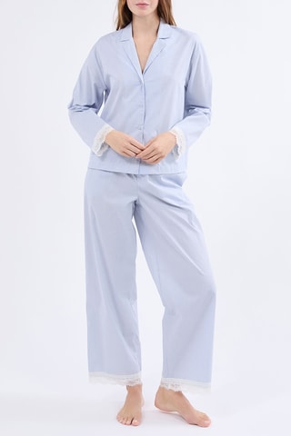 Chemise de pyjama Lyza - Ciel