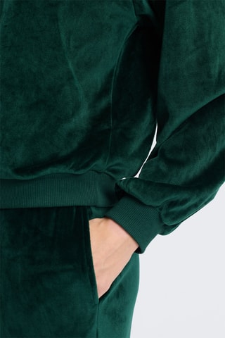 Sweat en velours Gio - Vert émeraude