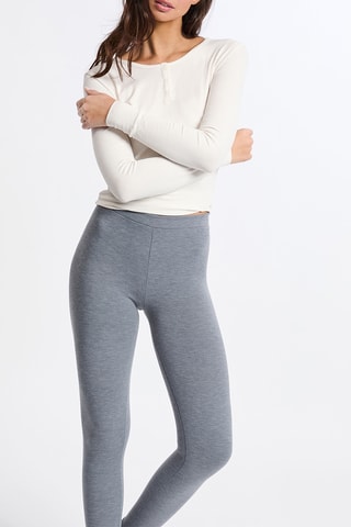 Legging Livia - Gemêleerd Antraciet