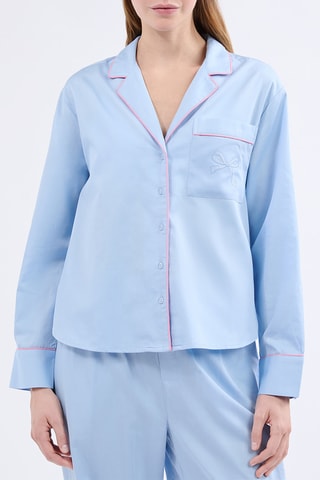 Chemise de pyjama Lulea - Ciel