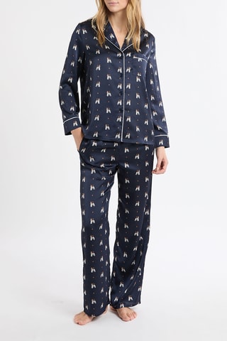 Chemise de pyjama Hailey - Bleu foncé