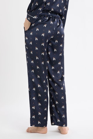 Pantalon de pyjama Hailey - Bleu foncé