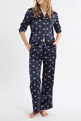 Pantalon de pyjama Hailey - Bleu foncé
