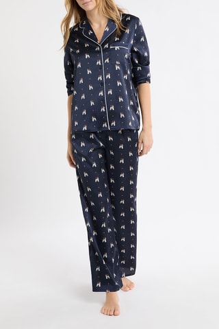 Pantalon de pyjama Hailey - Bleu foncé