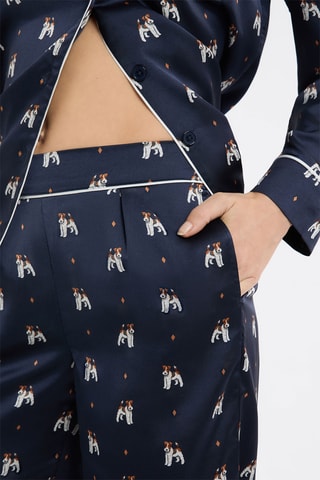 Pantalon de pyjama Hailey - Bleu foncé