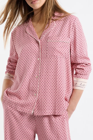 Pyjamablouse Monarque - Roze