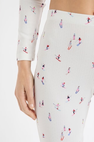Pyjamalegging Wik - Ecru