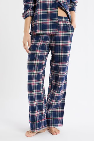 Pyjamabroek Wafa - Marineblauw