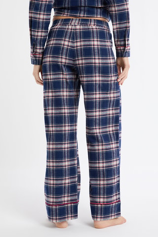 Pyjamabroek Wafa - Marineblauw
