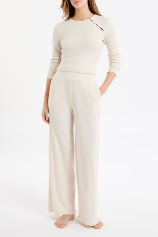 Pyjamabroek Jovana - Beige