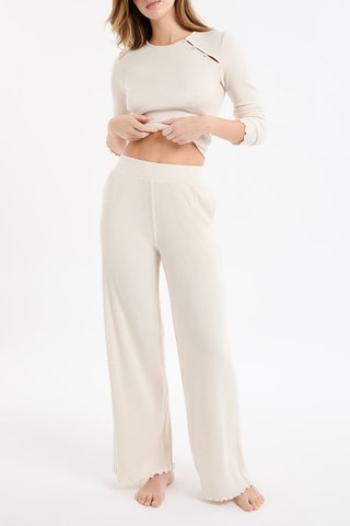 Pyjamabroek Jovana - Beige
