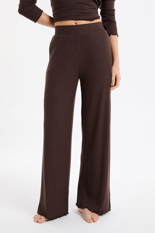 Pantalon de pyjama Jovana - Marron