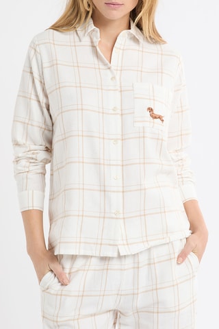 Chemise de pyjama Hug - Beige