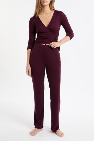 Pantalon de pyjama Liham - Bordeaux
