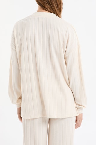 Sweat de pyjama Joska - Ecru