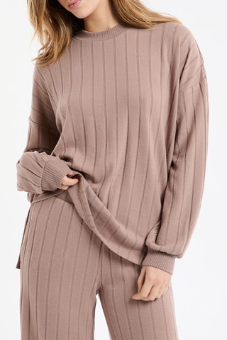 Sweat de pyjama Joska - Marron