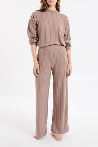 Pantalon de pyjama Joska - Taupe