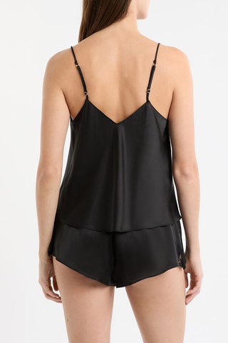 Pyjamahemd Eventail - Zwart