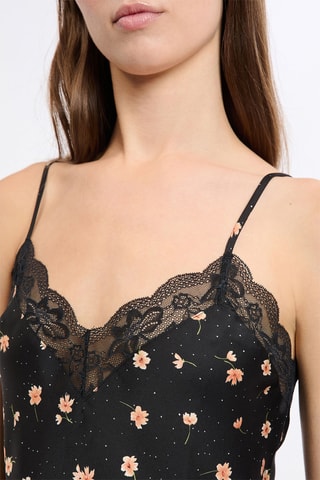Caraco de pyjama Desire - Noir