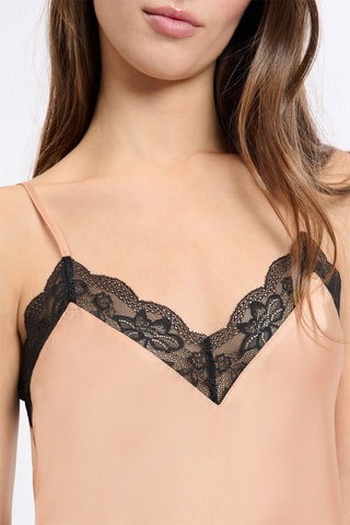 Caraco de pyjama Desire - Beige