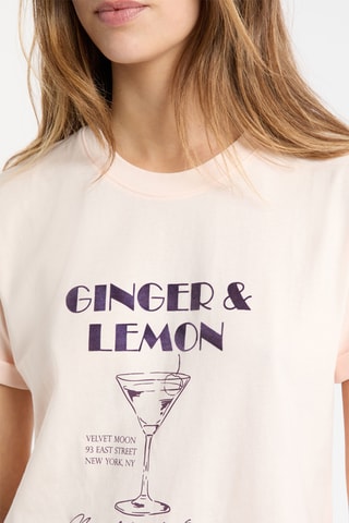 T-shirt de pyjama Ginger - Rose
