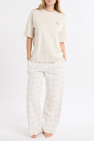 T-shirt de pyjama Hugy - Beige