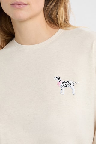 T-shirt de pyjama Hugy - Beige