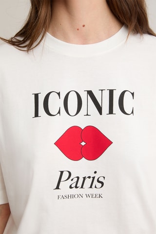 T-shirt de pyjama Iconic - Blanc