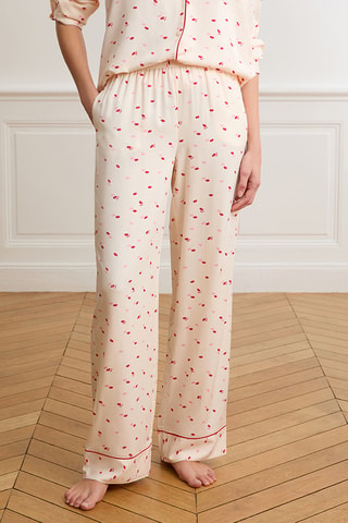 Pantalon de pyjama Coeurelle - Rose poudré