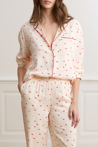 Chemise de pyjama Coeurelle - Rose clair