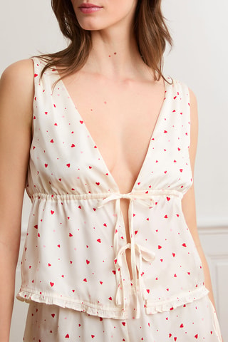 Top de pyjama Bandana - Ecru
