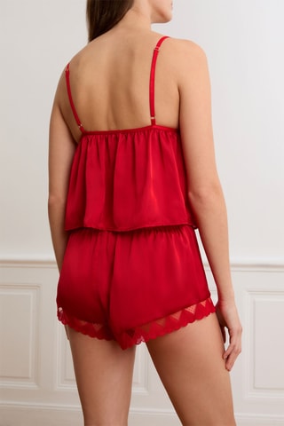 Short de pyjama Desir - Rouge