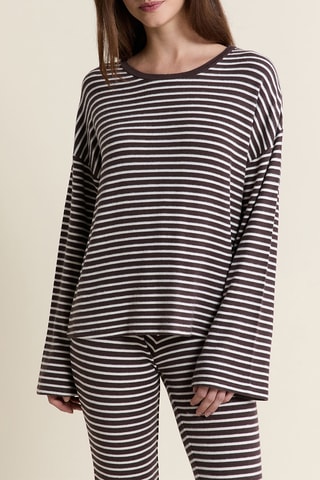 Sweat de pyjama Gabby - Marron foncé