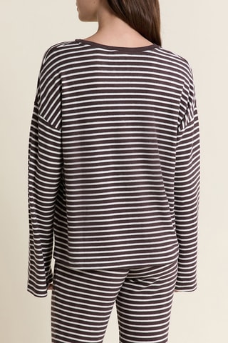 Sweat de pyjama Gabby - Marron foncé