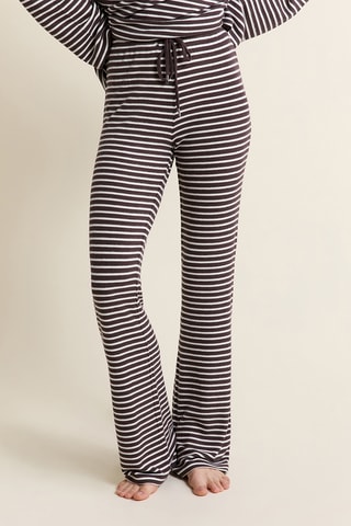 Pantalon de pyjama Gabby - Marron clair