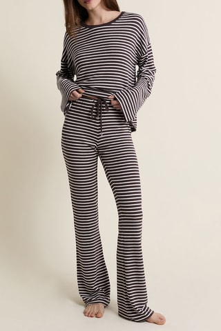 Pantalon de pyjama Gabby - Marron clair