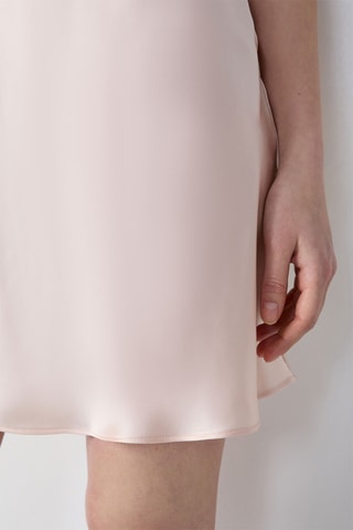 Zijden Slipdress Milky - Lichtroze