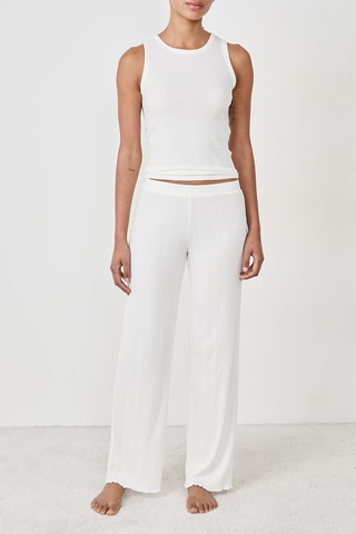 Pantalon de pyjama Coly - Ecru