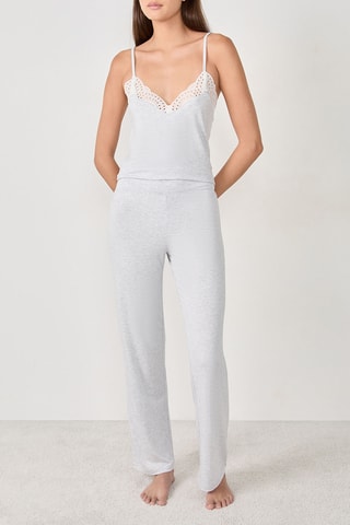 Pantalon de pyjama Josephine - Gris clair