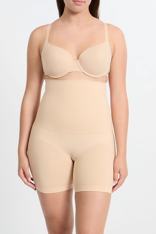 Afslankend Broekje met Hoge Taille Control - Beige