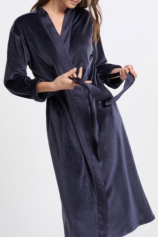 Velours Kamerjas Wenny - Marineblauw