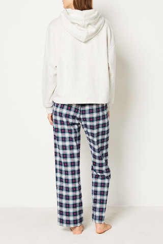 Pyjama Germano - Lichtgrijs en Marineblauw