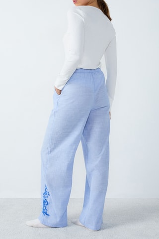 Pantalon de pyjama Idienn - Bleu